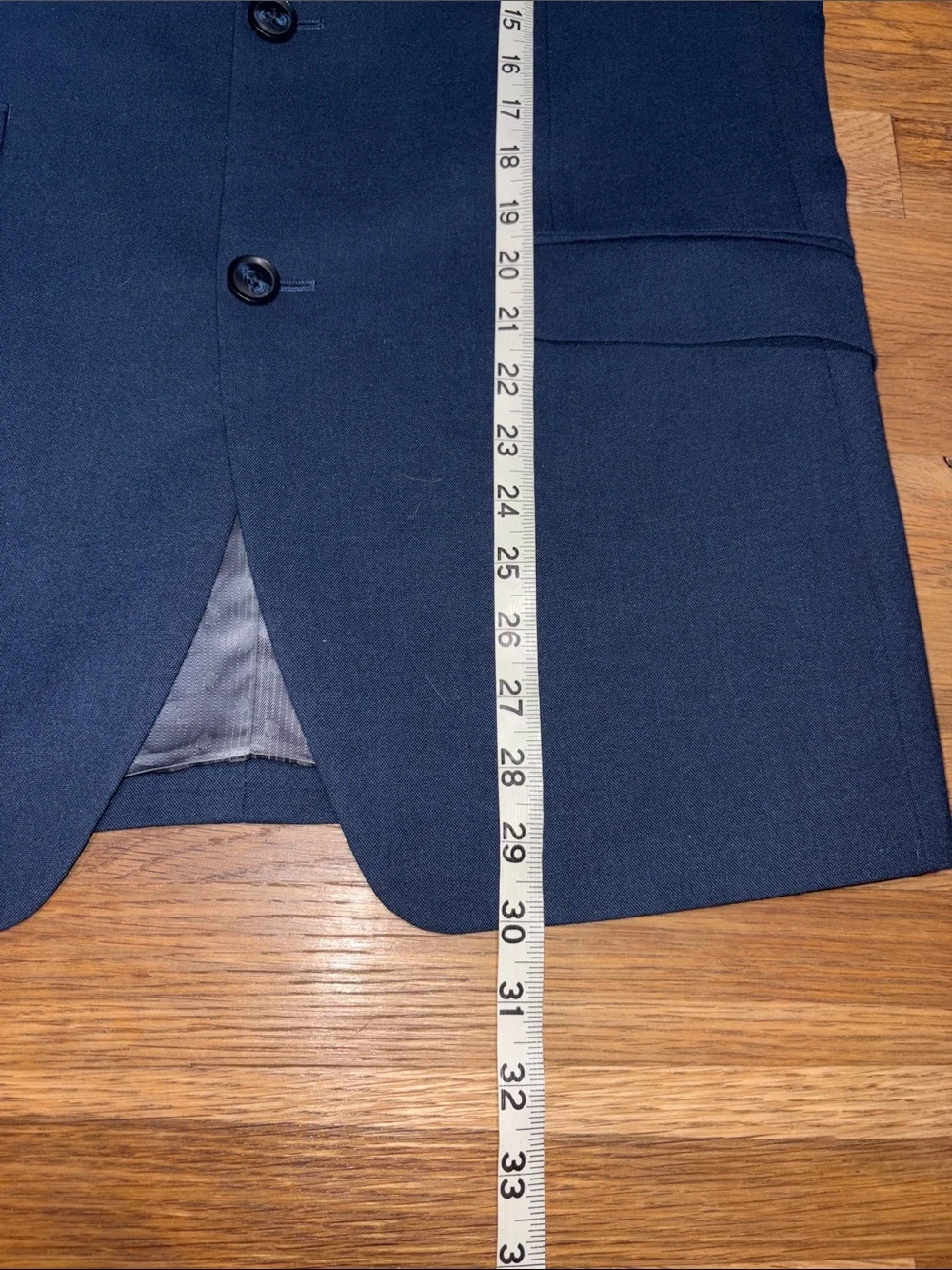 PERRY ELLIS Portfolio navy suit jacket